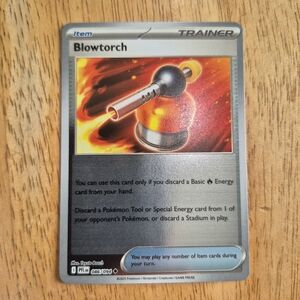 QTY 3 Pokemom Blowtorch Trainer Item Card
